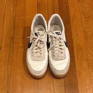 Nike Men's Killshot sneakers, ivory and navy